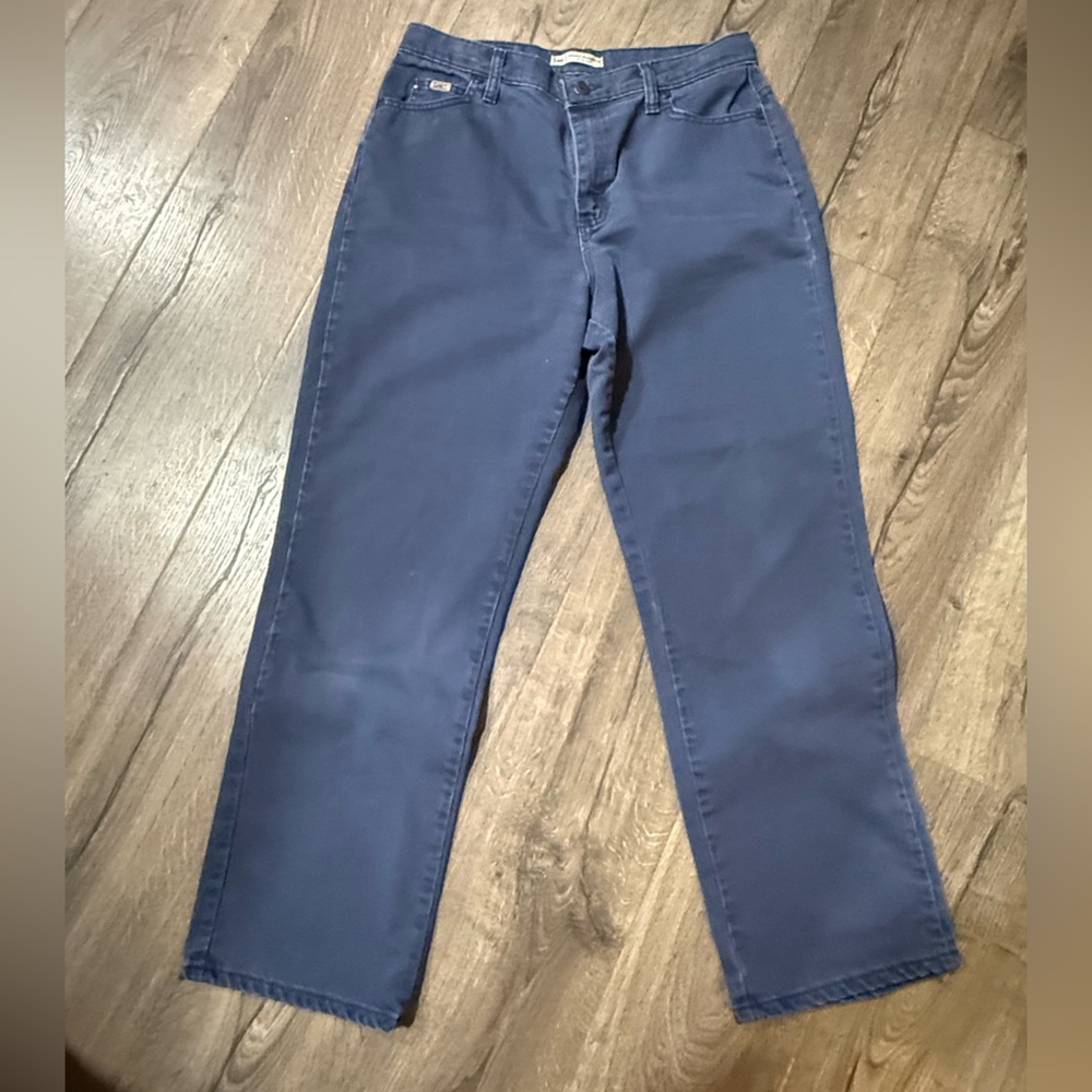 Lee Relaxed women’s Straight Leg Gray/Blue Denim Jeans